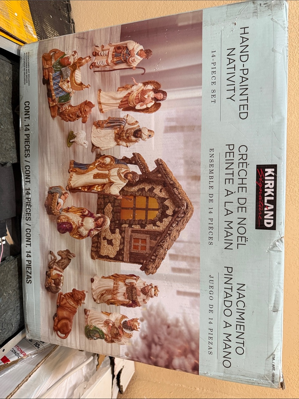 Kirkland Signature Hand-Painted Nativity Set - Multi-Color